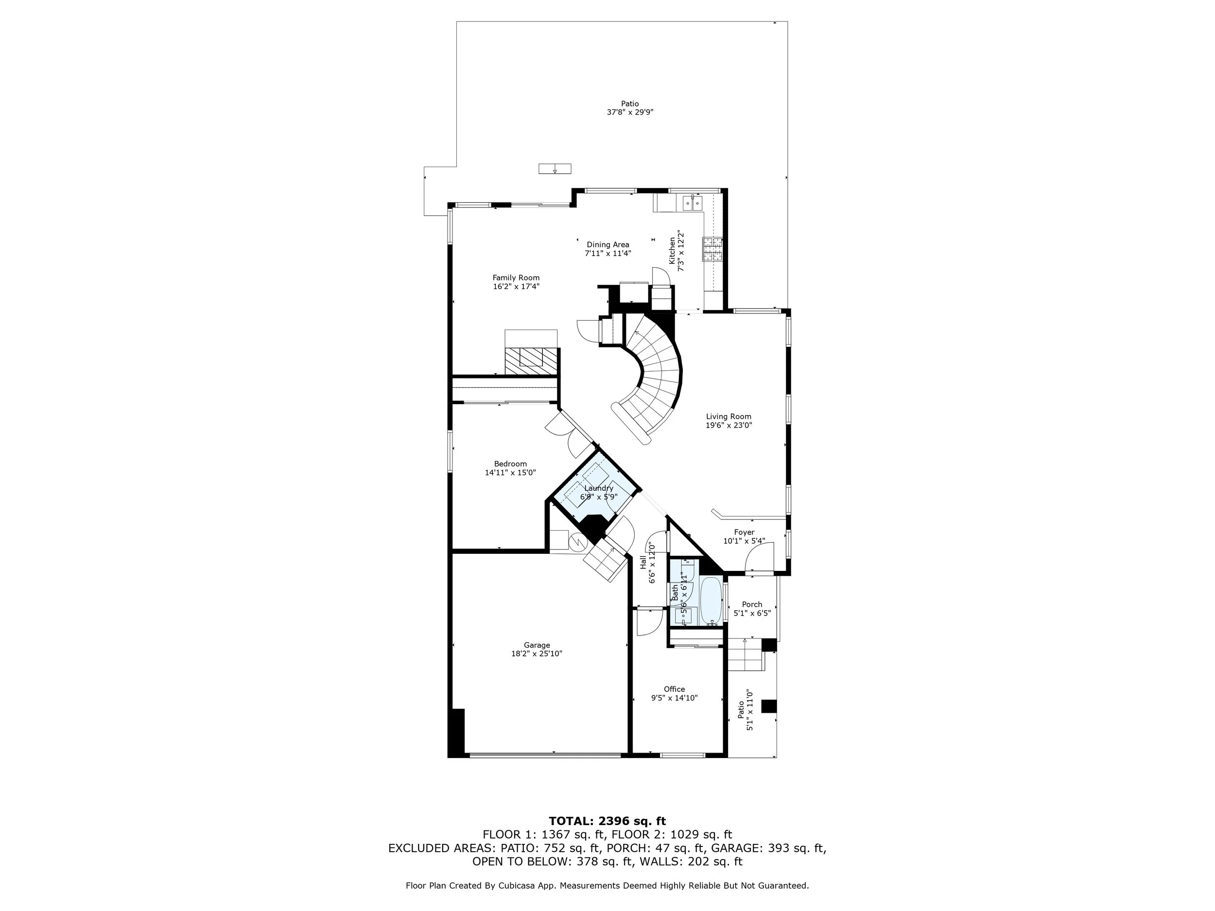 2D Floor Plan for 299 Cerro Drive.jpg
