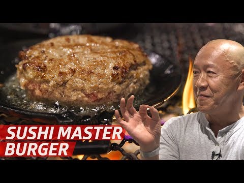 Legendary Sushi Chef Masa Invented a New Way to Cook Burgers - Prime Time