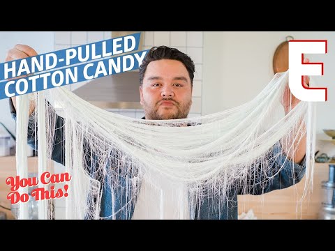 How To Make Cotton Candy By Hand, Using an Ancient Chinese Method - You Can Do This!