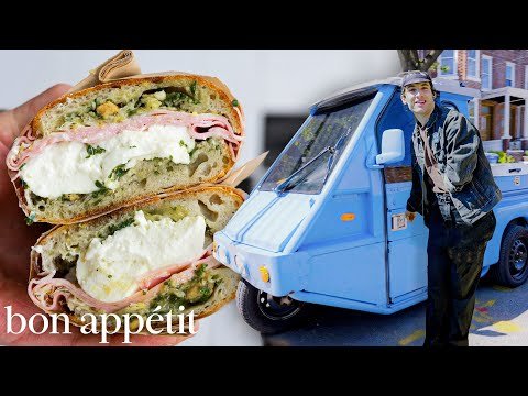 The One-Man-Show Making & Delivering NYC's Hottest Sandwiches | On The Line | Bon Appétit