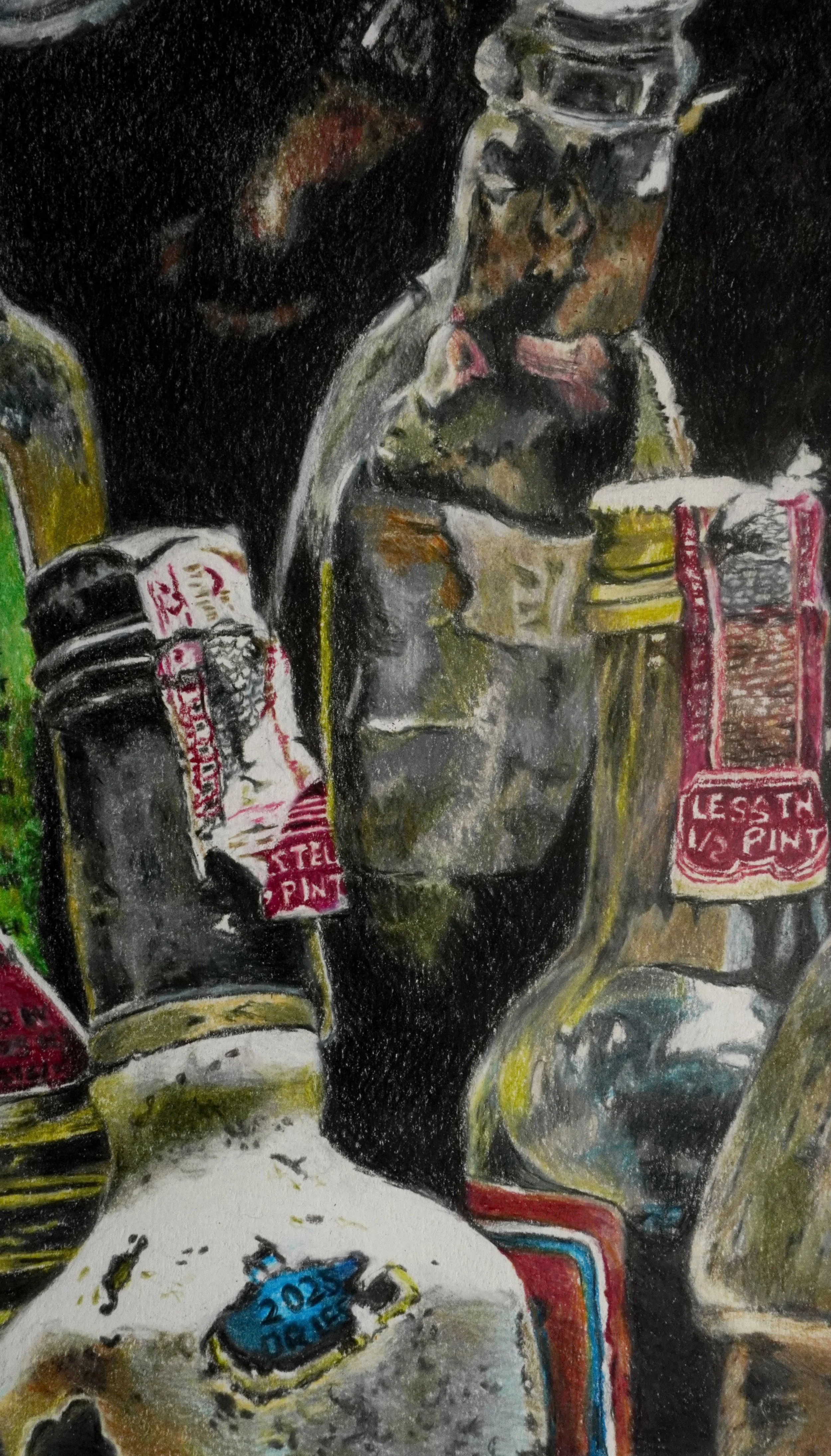 Bottles Close-Up