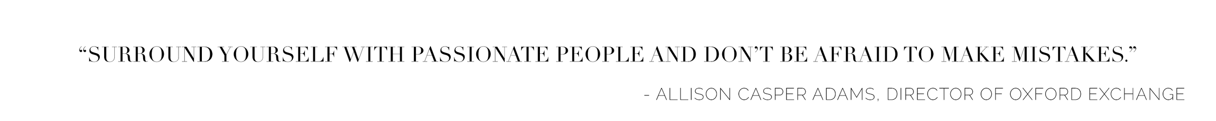 Alyssa Rosenheck's The New Southern Entrepreneur Spotlight with Allison Casper Adams, Director of Oxford Exchange Tampa Florida