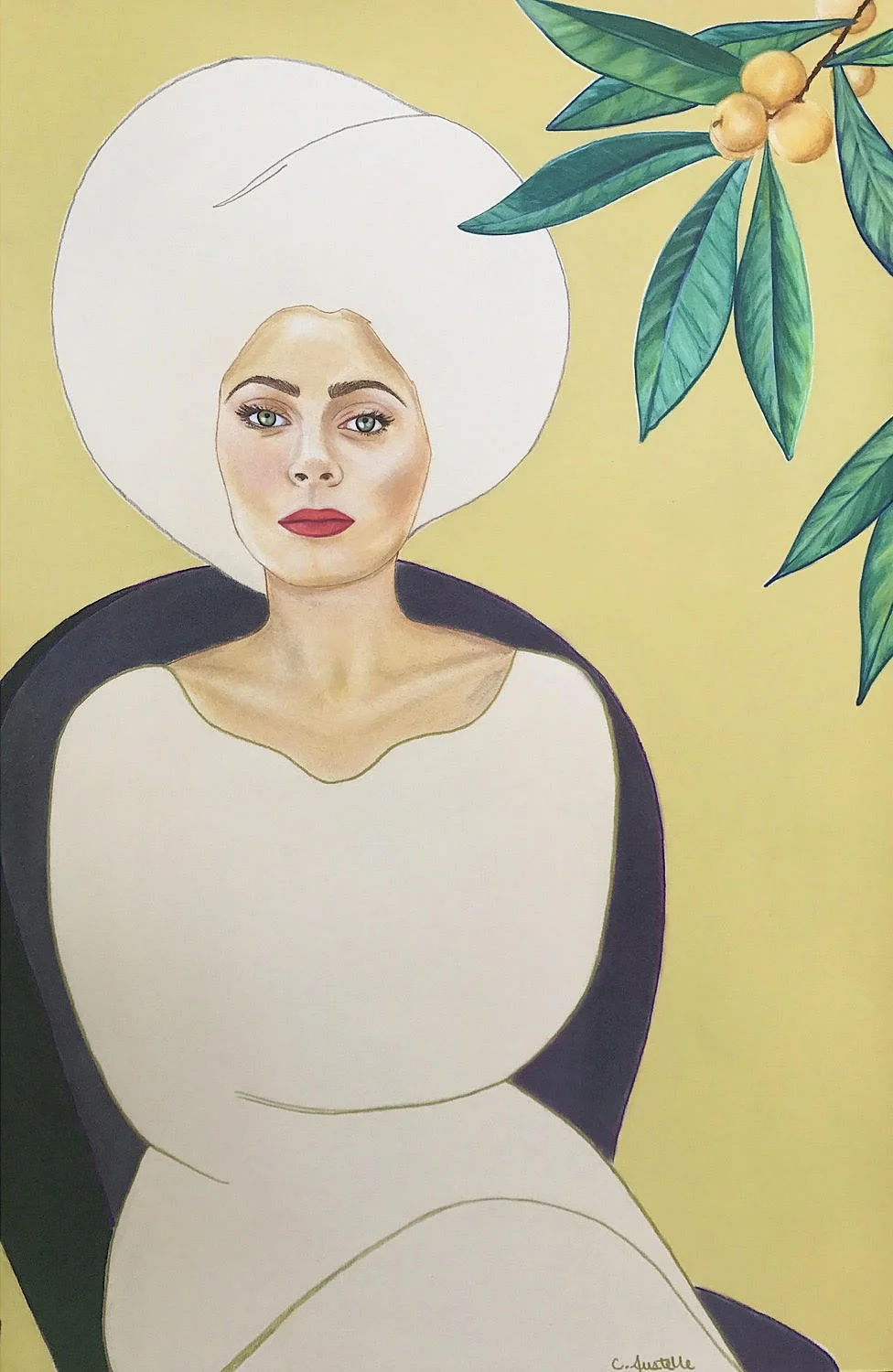 Alyssa Rosenheck's The New Southern Artist Spotlight with Chambers Austelle of Charleston, SC All Paintings Copyrighted to Chambers Austelle Strong Females and Women Empowerment 