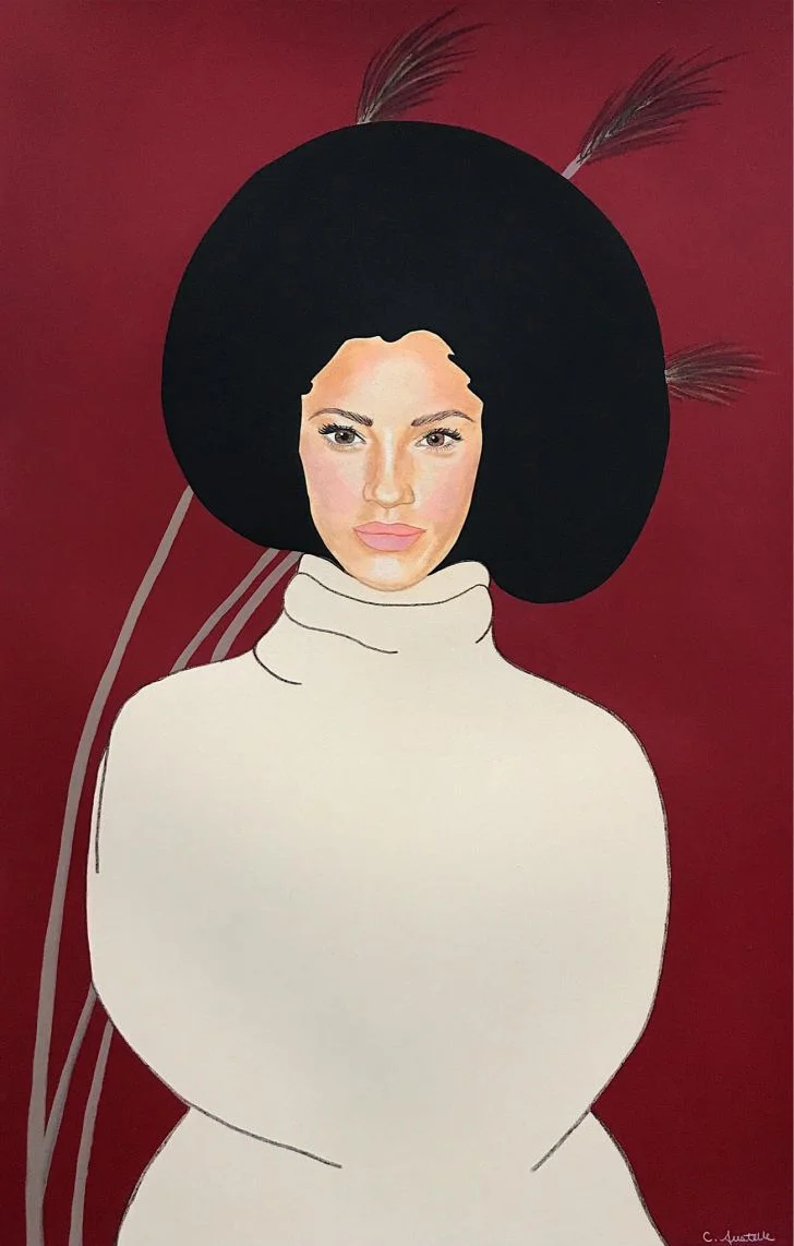 Alyssa Rosenheck's The New Southern Artist Spotlight with Chambers Austelle of Charleston, SC All Paintings Copyrighted to Chambers Austelle Strong Females and Women Empowerment 