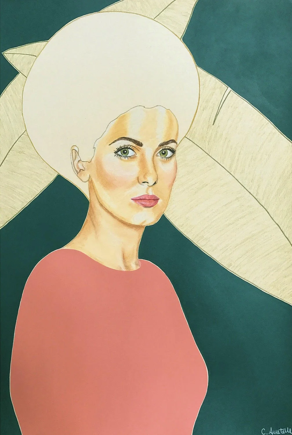 Alyssa Rosenheck's The New Southern Artist Spotlight with Chambers Austelle of Charleston, SC All Paintings Copyrighted to Chambers Austelle Strong Females and Women Empowerment 