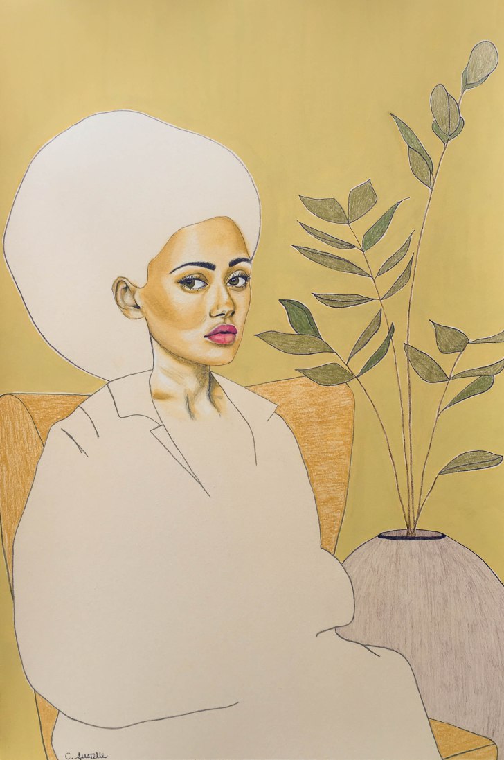 Alyssa Rosenheck's The New Southern Artist Spotlight with Chambers Austelle of Charleston, SC All Paintings Copyrighted to Chambers Austelle Strong Females and Women Empowerment 