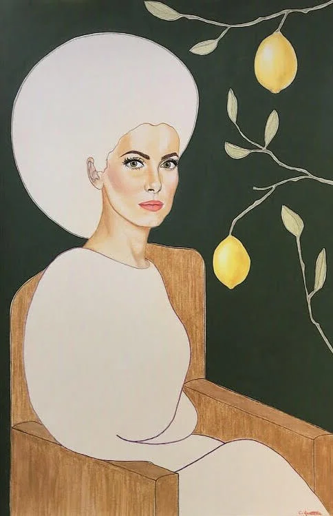 Alyssa Rosenheck's The New Southern Artist Spotlight with Chambers Austelle of Charleston, SC All Paintings Copyrighted to Chambers Austelle Strong Females and Women Empowerment 