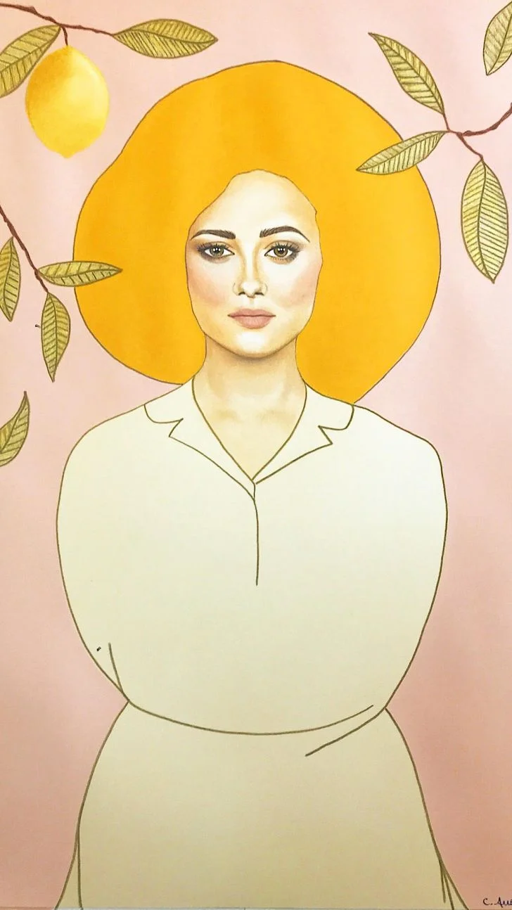 Alyssa Rosenheck's The New Southern Artist Spotlight with Chambers Austelle of Charleston, SC All Paintings Copyrighted to Chambers Austelle Strong Females and Women Empowerment 