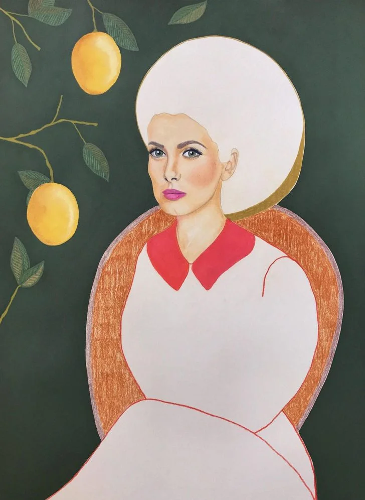 Alyssa Rosenheck's The New Southern Artist Spotlight with Chambers Austelle of Charleston, SC All Paintings Copyrighted to Chambers Austelle Strong Females and Women Empowerment 