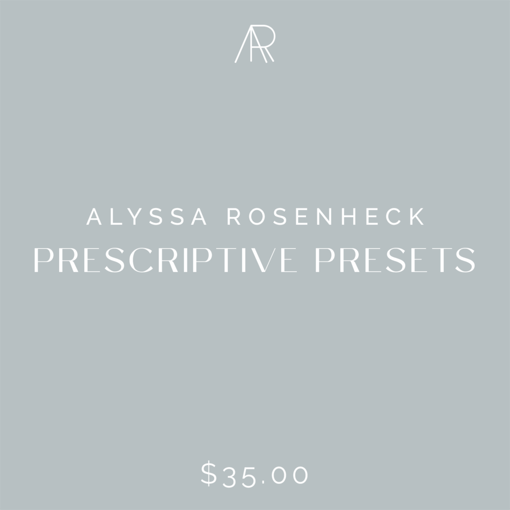 Alyssa Rosenheck Mobile Photography Tutorial AR Prescriptive Presets Available Now Nashville Tennessee Photo Education