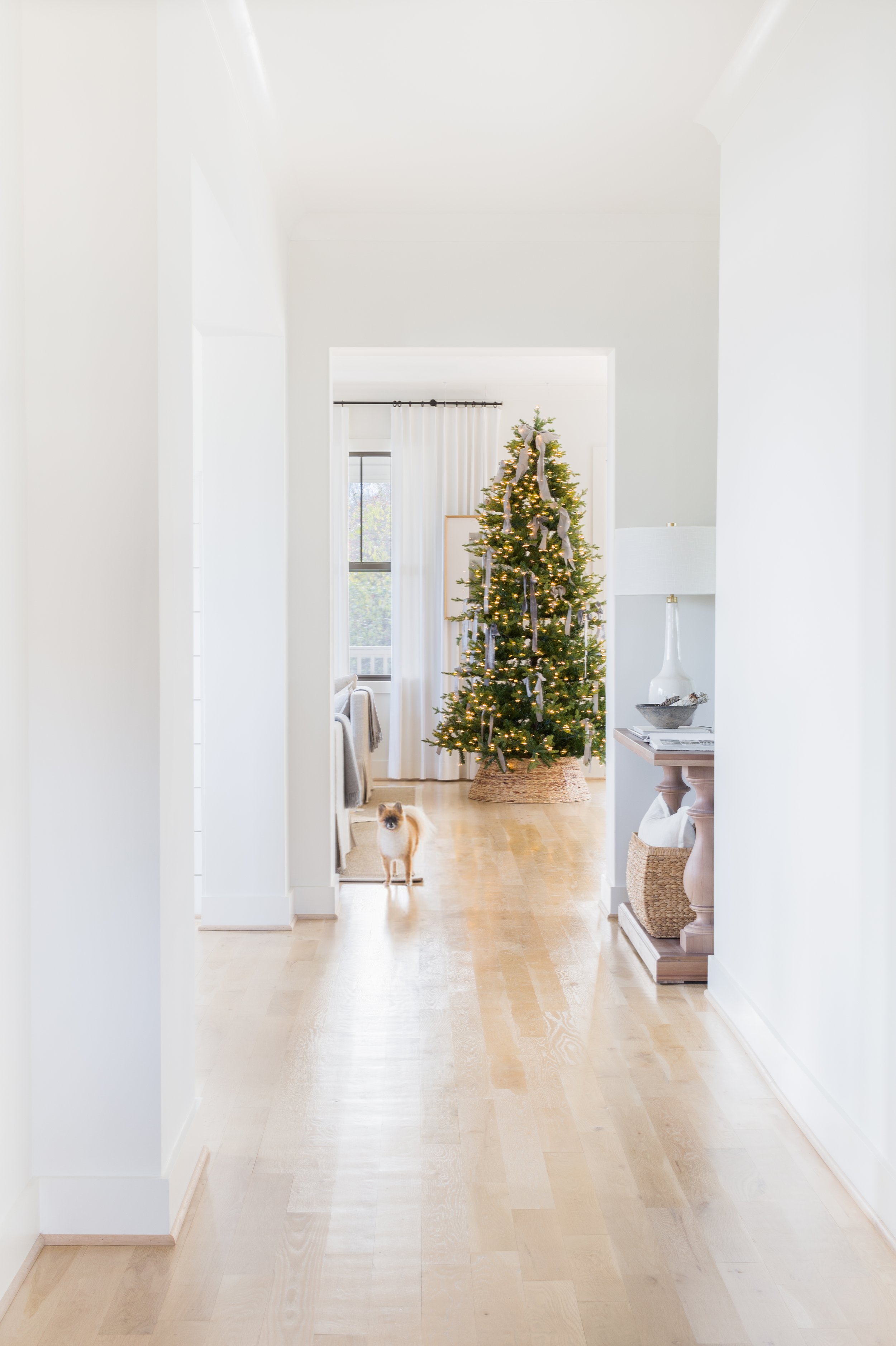 ©AlyssaRosenheck Ribbons on Christmas Tree Holiday Styling by Alyssa Rosenheck