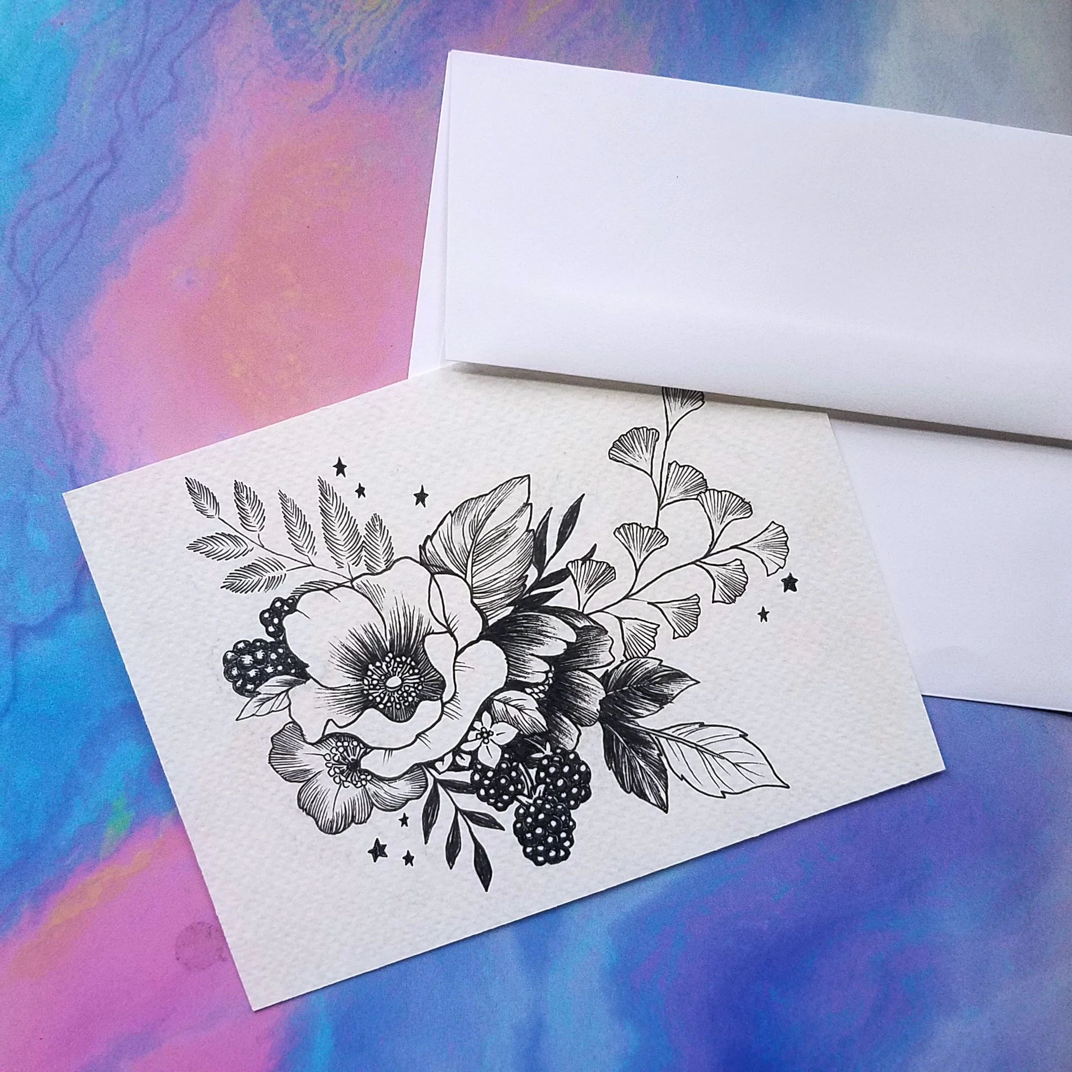 Floral Ink
