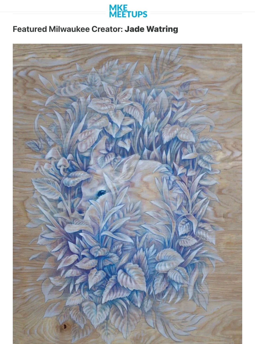 Yay my work was featured in the Milwaukee Meeetups newsletter!

https://mkemeetups.substack.com/p/milwaukee-meetups-list-0a7
-
#art #artist #milwaukeeartist #drawing #coloredpencil