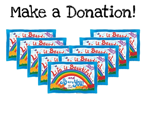 A $5 donation sends a calendar to someone in need.