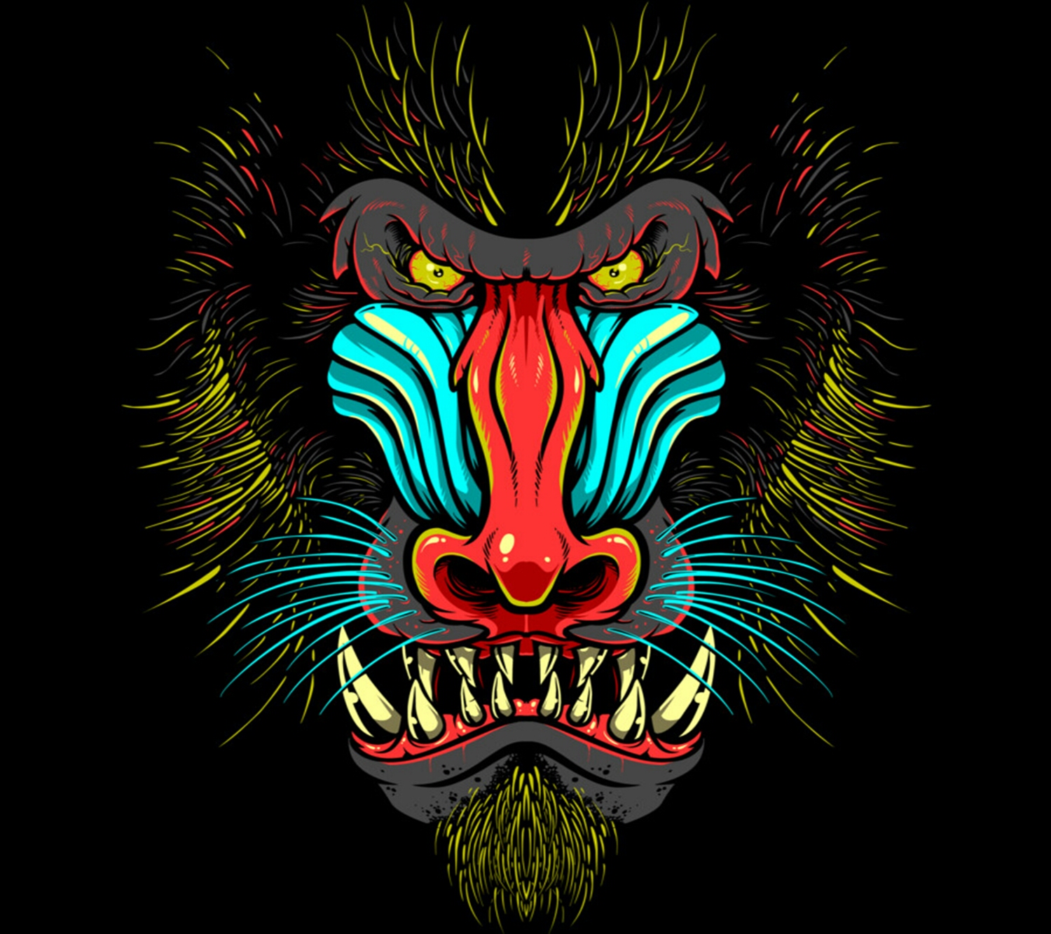 Time to get crazy and a baboon!! Happy Monday!!!