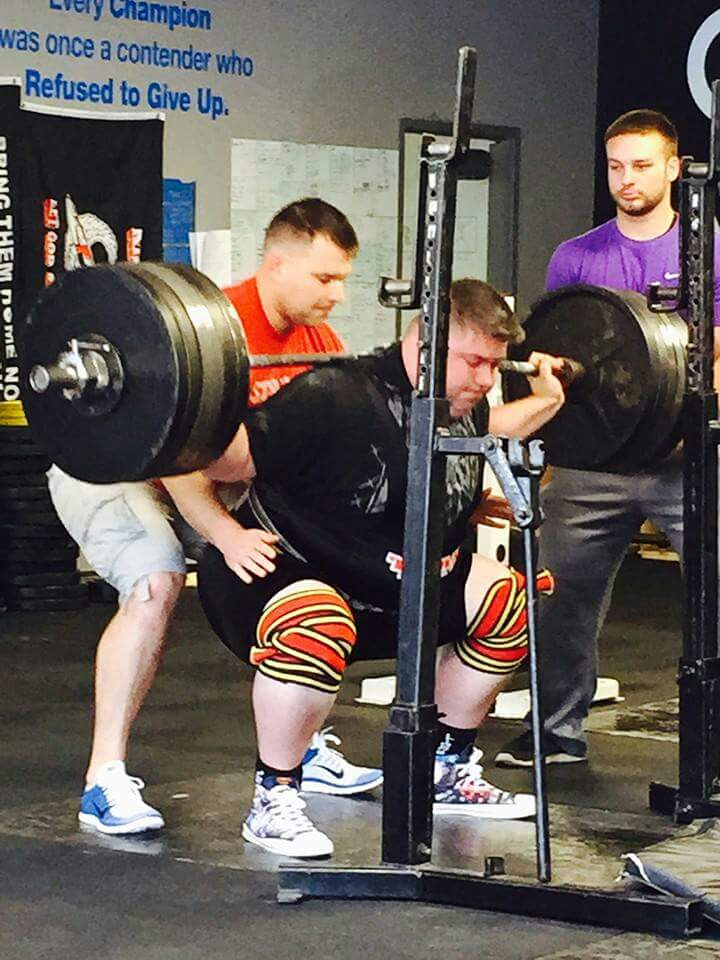 just a really cool dude squatting 600 lbs and such. 