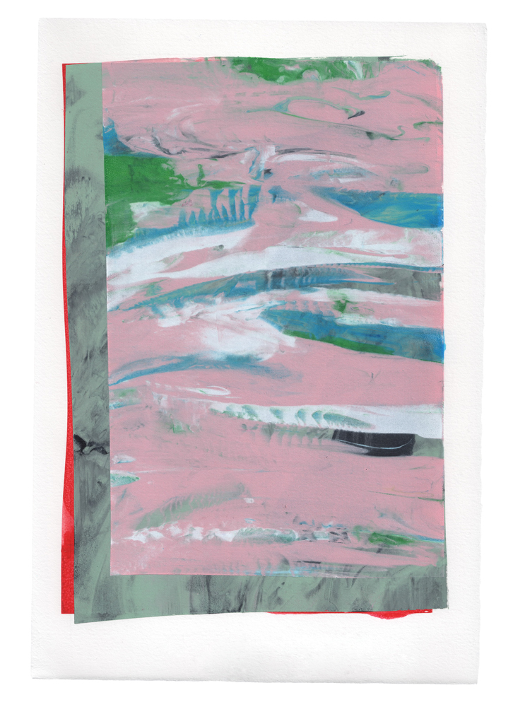 Paintings on paper, 2016