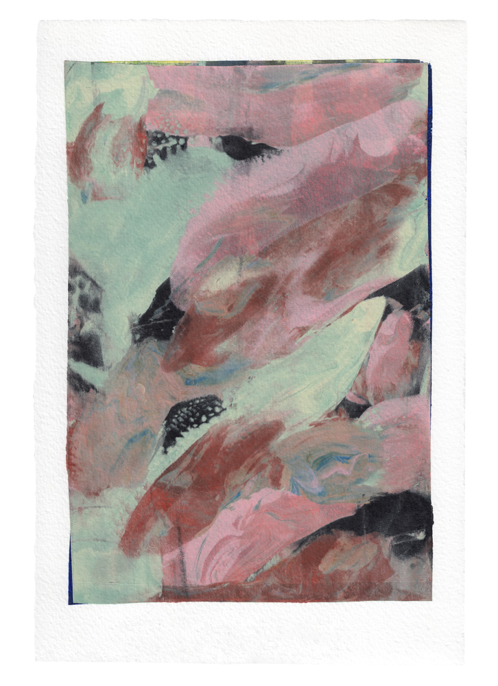 Paintings on paper, 2016
