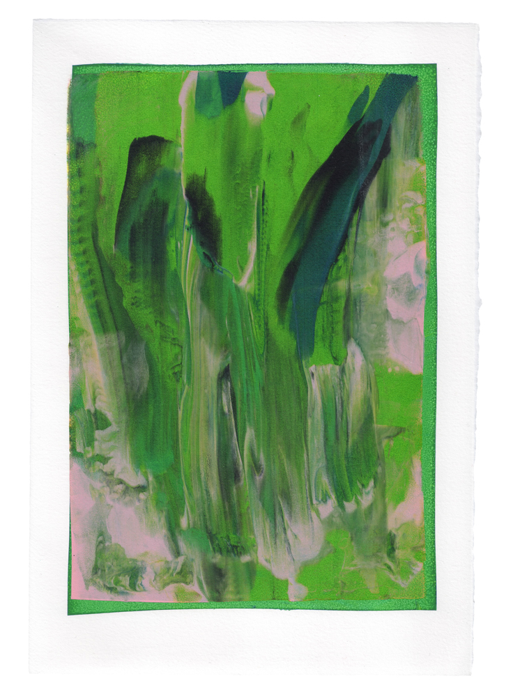 Paintings on paper, 2016