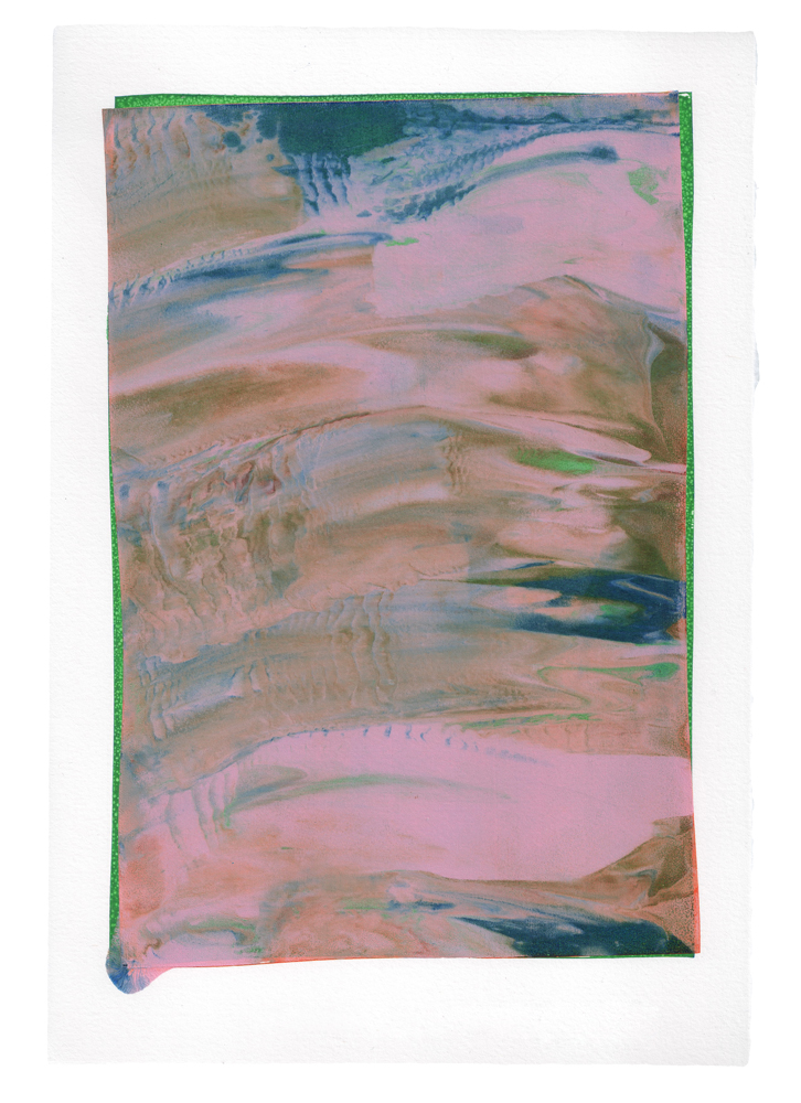 Paintings on paper, 2016