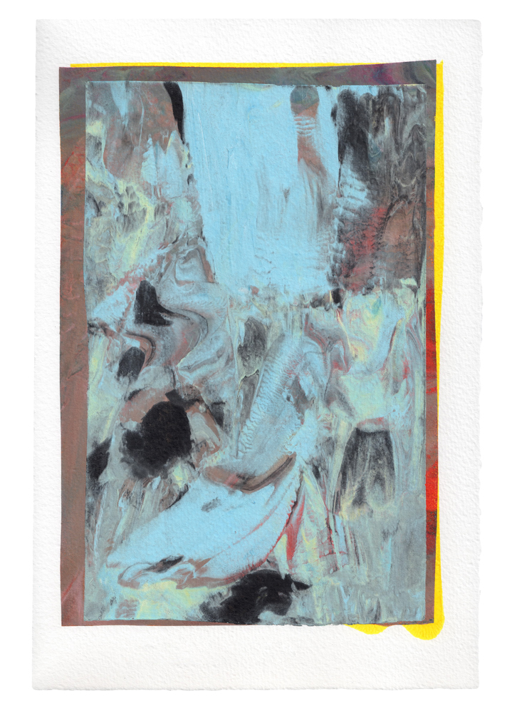 Paintings on paper, 2016