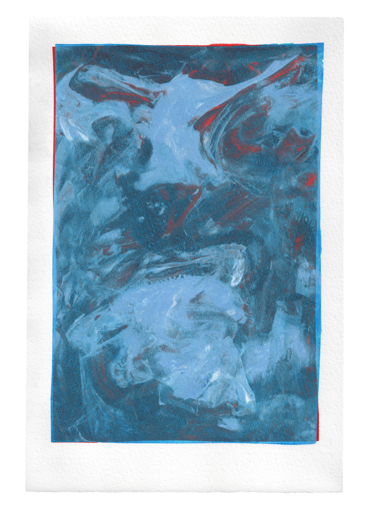 Paintings on paper, 2016