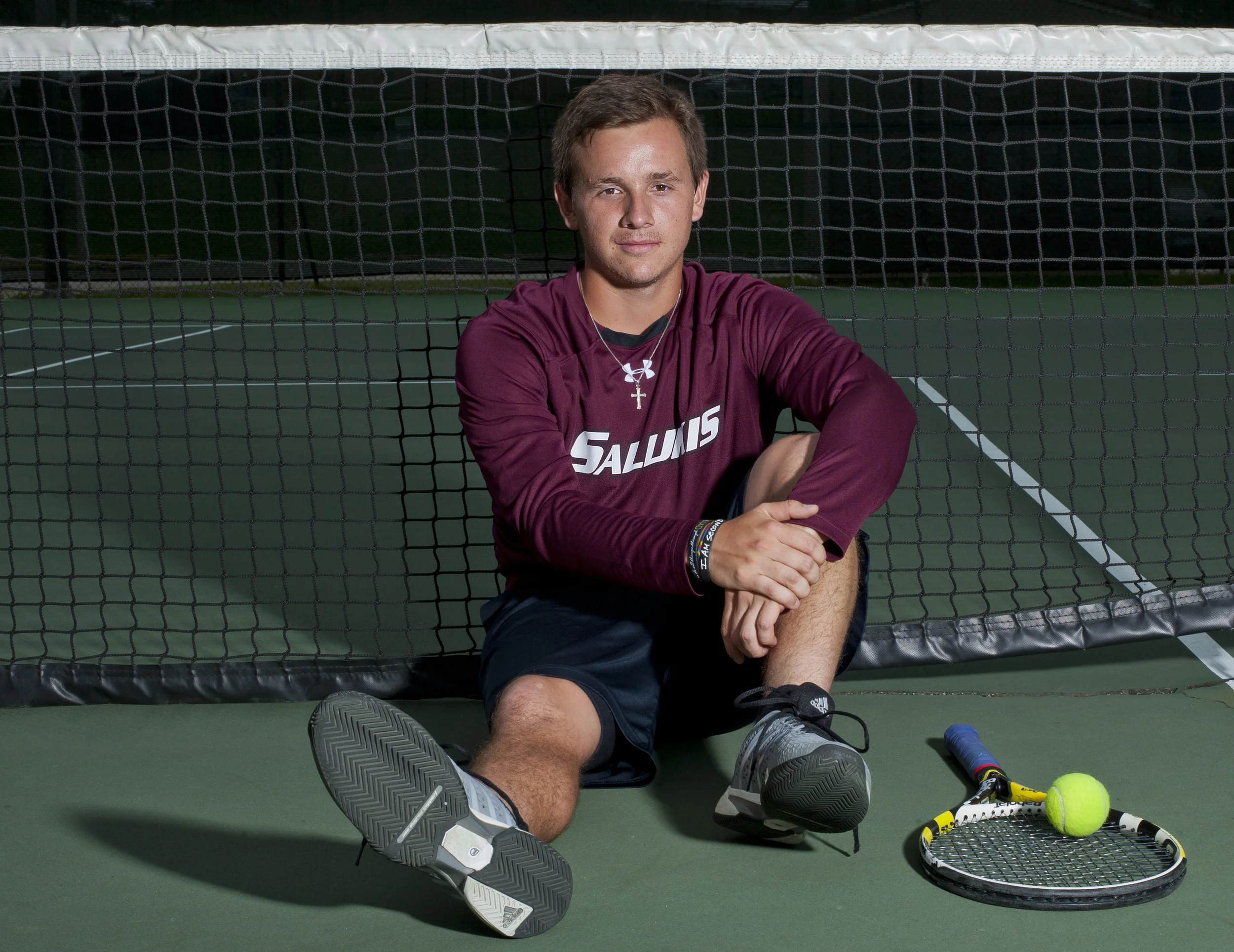 Daniel Martinez, one of six freshmen on the SIU men's tennis team this season, was born in Quito, Ecuador, but then moved to San Antonio where he began playing tennis. The only left-handed player on the team, Martinez hopes to contribute as much as he can.