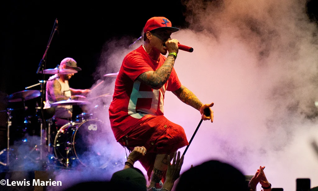 Vanilla Ice performs at the 2015 Decatur Celebration's Funfest Stage on Aug. 8 in Decatur, Ill.