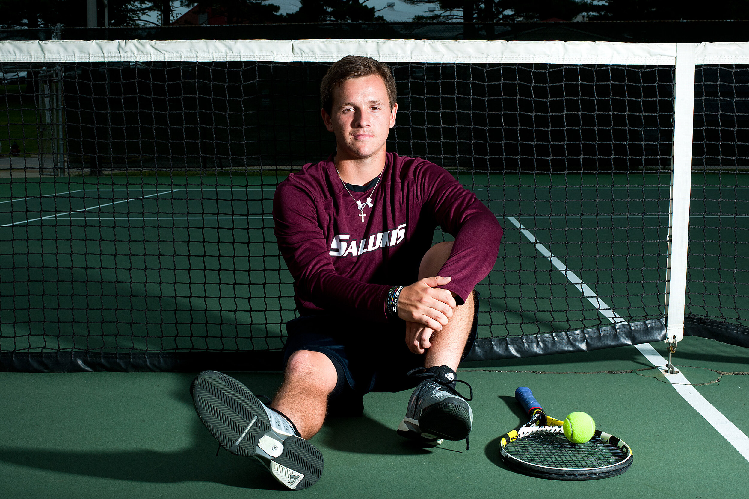  Daniel Martinez, of Enid, Oklahoma, was born in Quito, Ecuador, but moved to San Antonio when he was four years old to begin playing tennis. He is one of six freshmen on the Southern Illinois men’s tennis team in the 2014-15 season. 