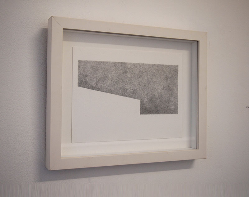 Pollyxenia Joannou, Factory, 2008. Graphite, 27 x 33 x 4 cm
