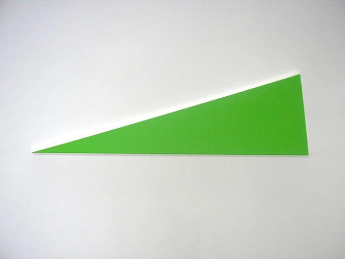 Tony Triff Green Tri-Painting 2005