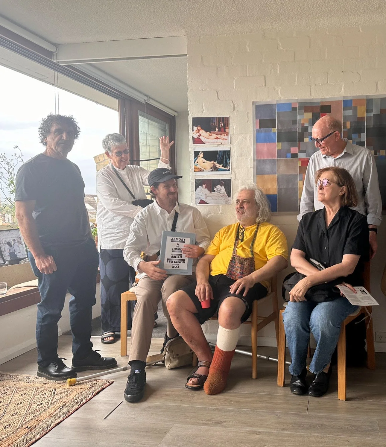  [from left] Sardar Sinjawi, Ann Stephen, Jesse Hogan, Ruark Lewis, Tim Bass, Jacky Redgate 