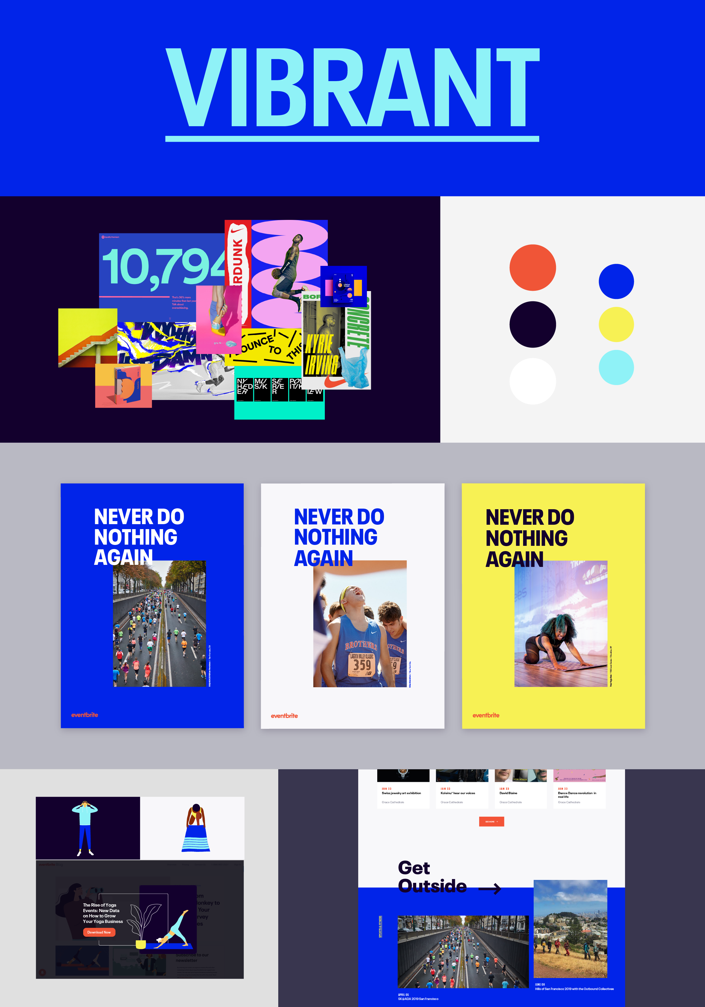 Vibrant palette