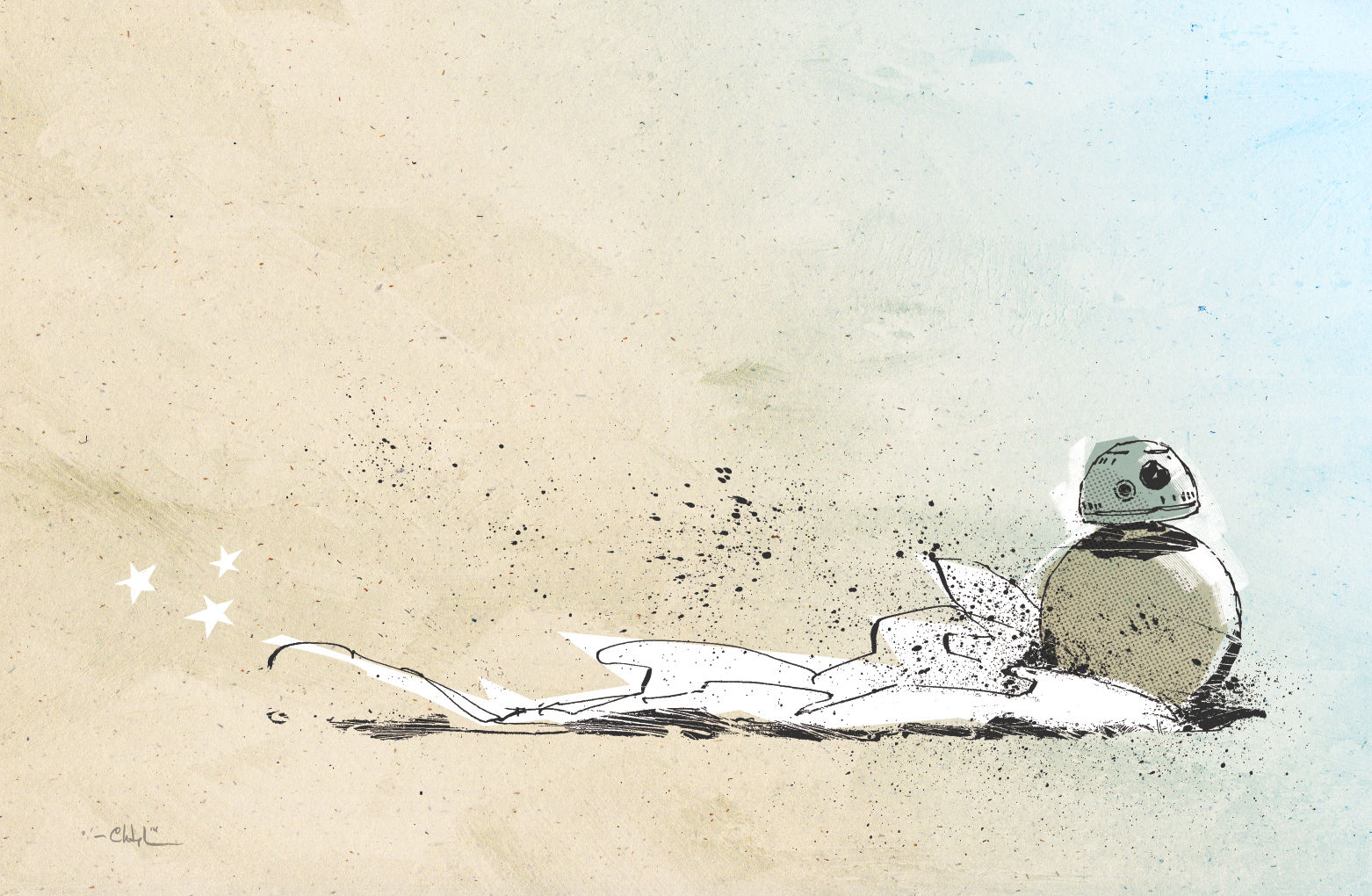 Morning Sketch BB-8