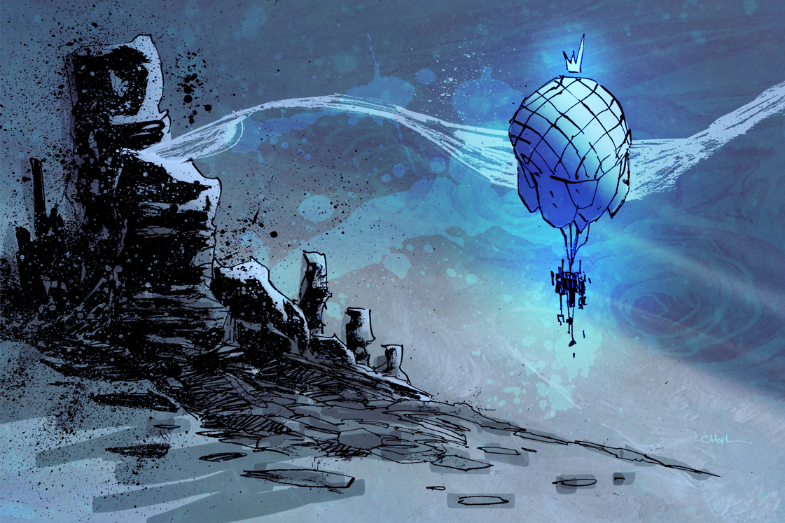 balloon sketch
