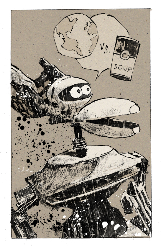 Sketch: Mister Crow T. Robot