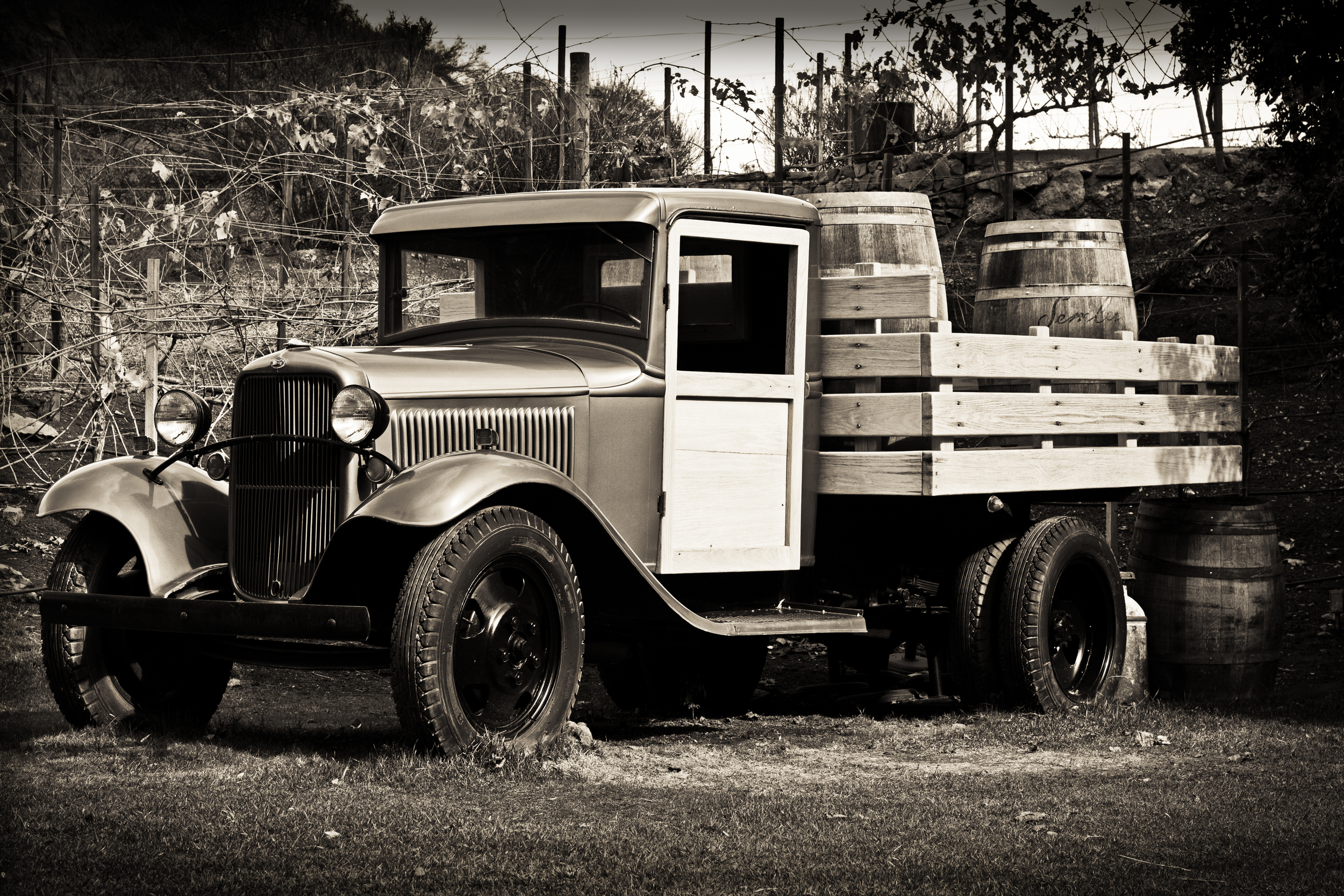 Old Wine Truck 