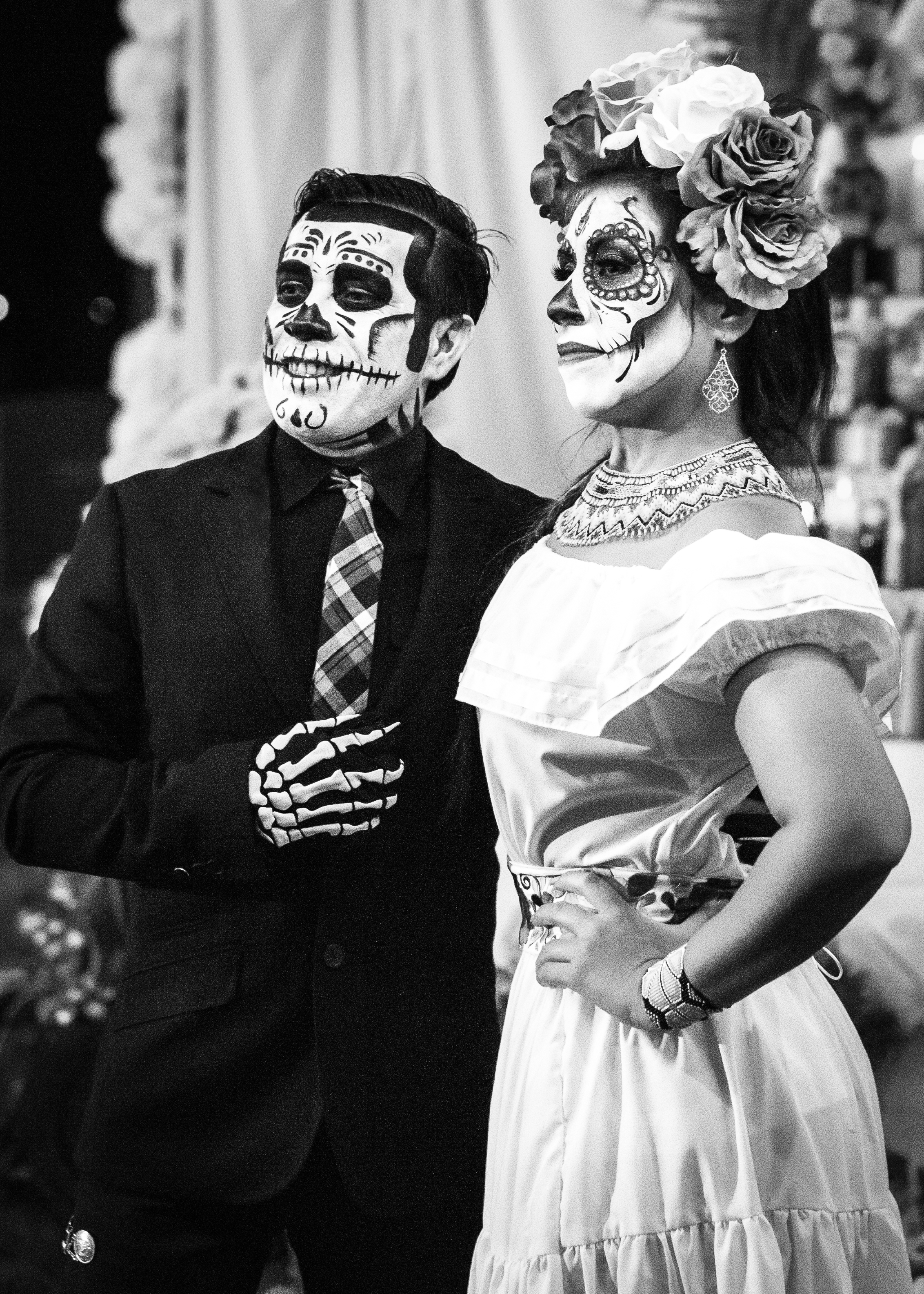 Dia De Los Muertos Couple