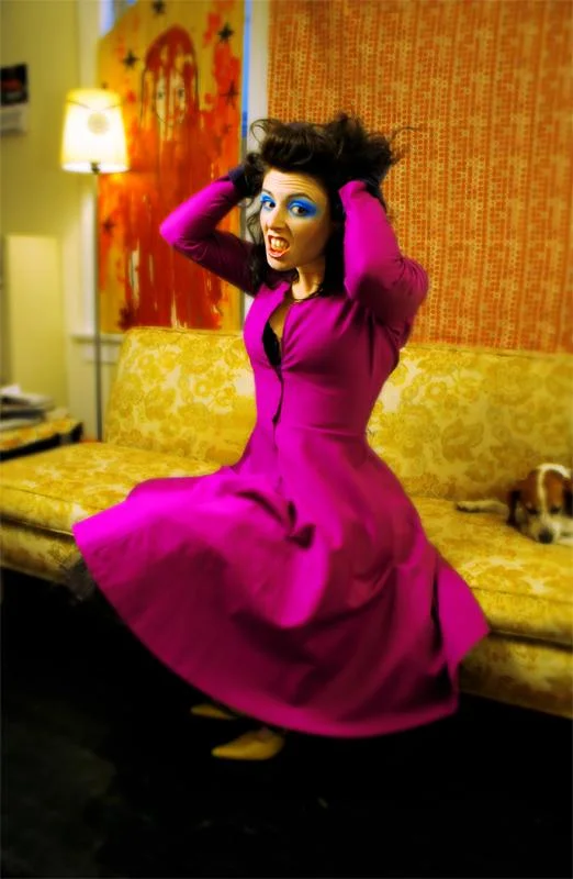 Carina Round and Giant. Hollywood, CA 2006
Photo by Kristen Burns