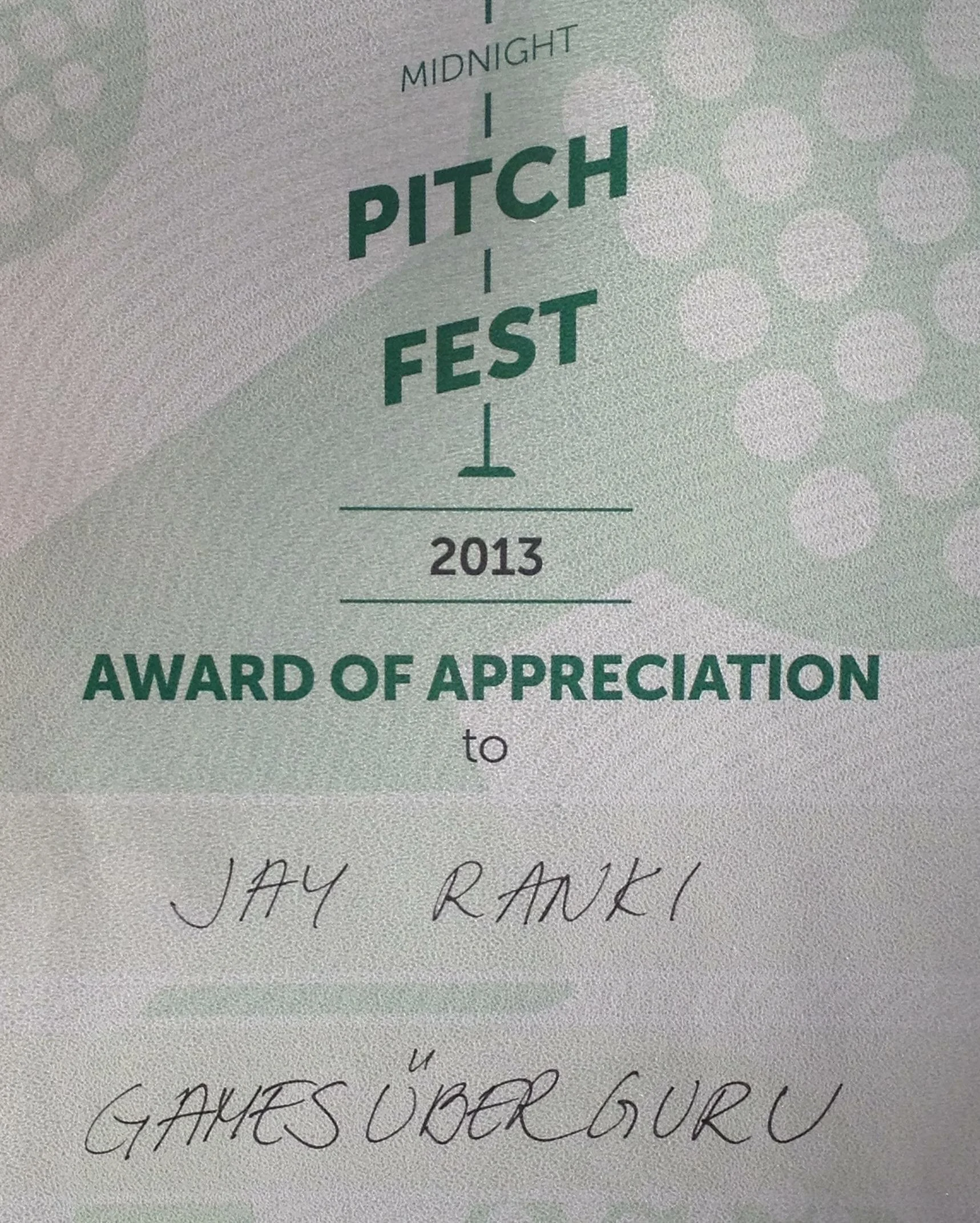 Best title I've ever been given! :)