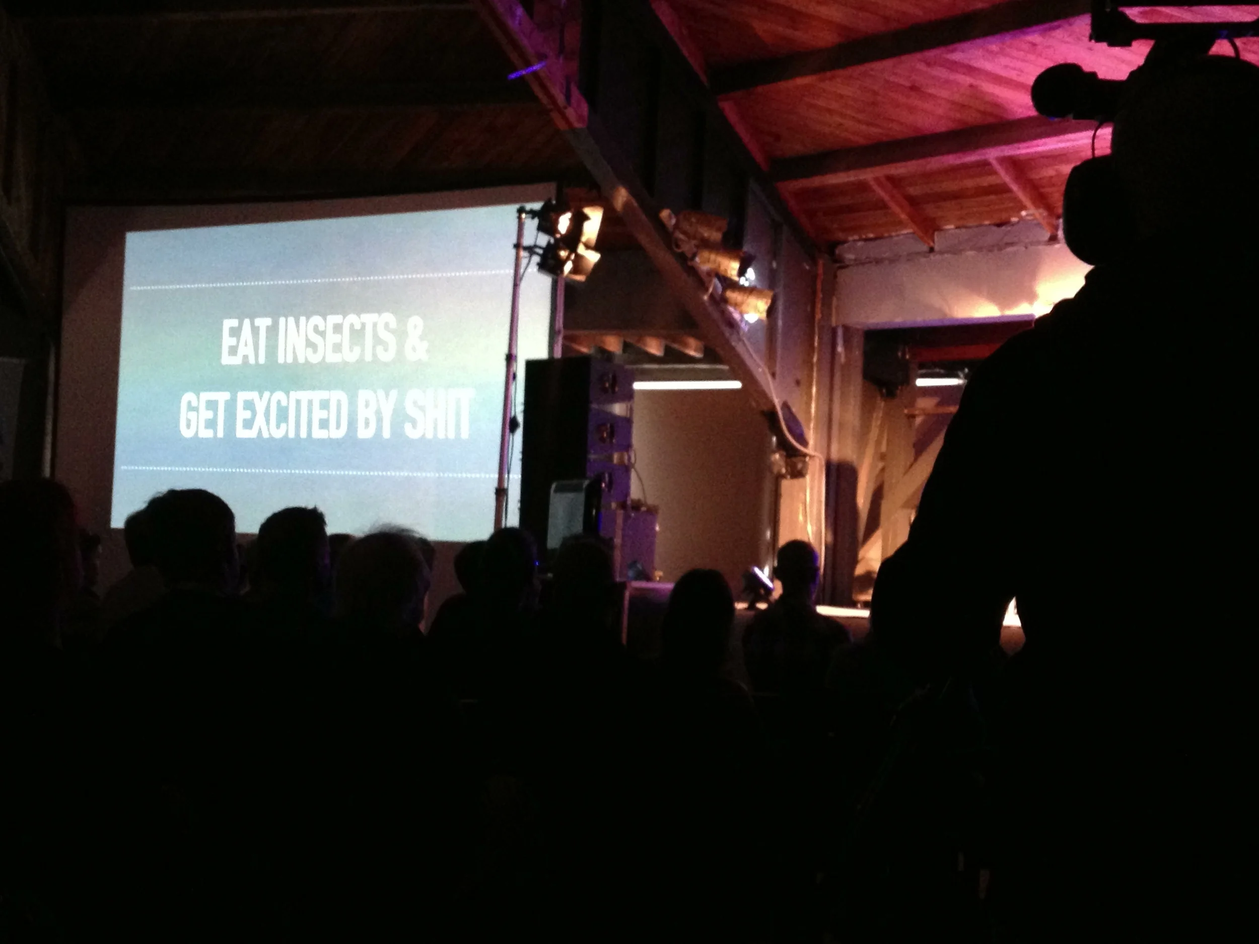 My favorite part was Alf Rehn's awesome keynote. He had interesting things to say about true creativity.