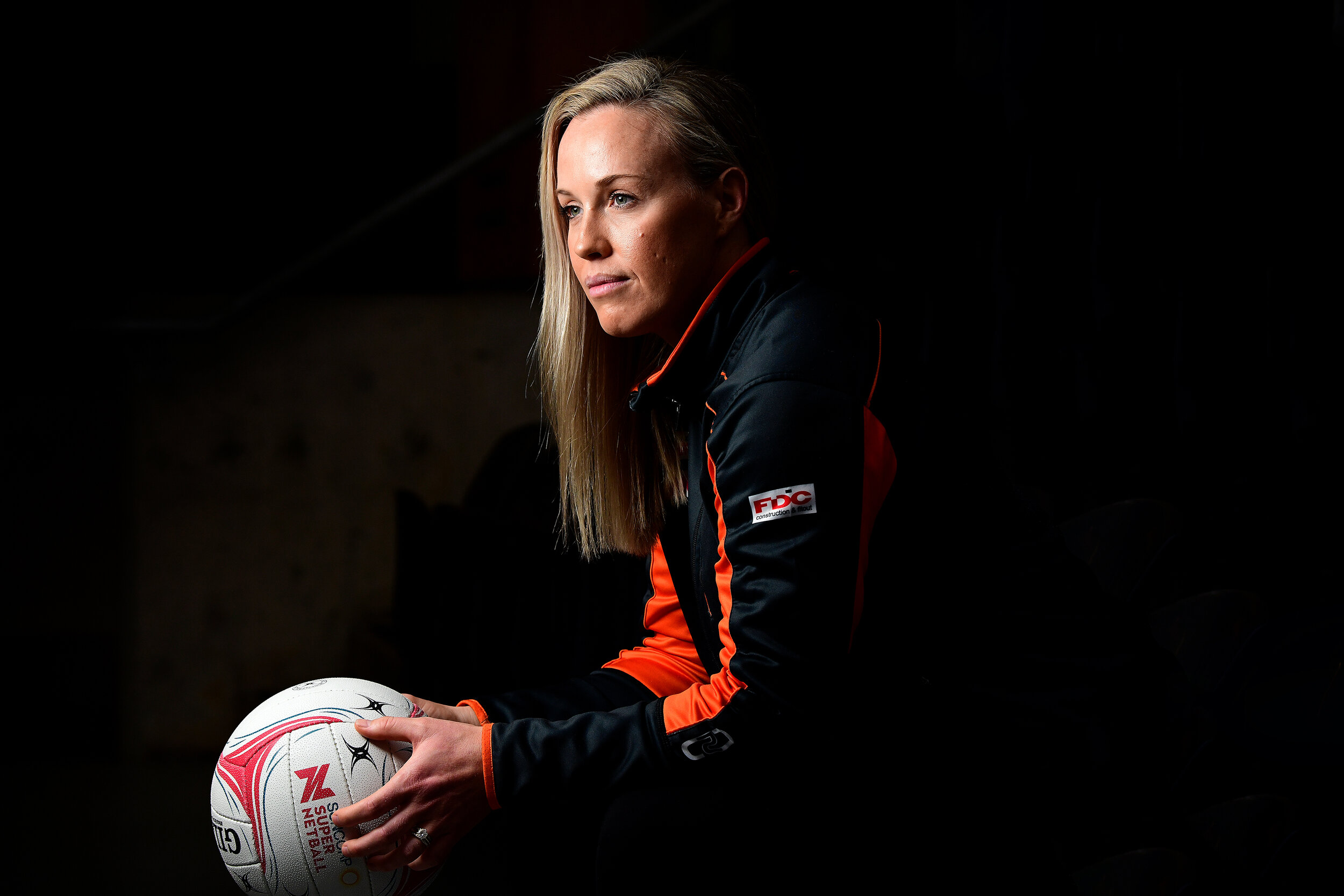  Giants Super Netball captain Kim Green poses for a photograph at Netball Central, Sydney, Thursday, August 22, 2019. Kim Green has announced her retirement from Super Netball at the end of this season.  (AAP Image) 