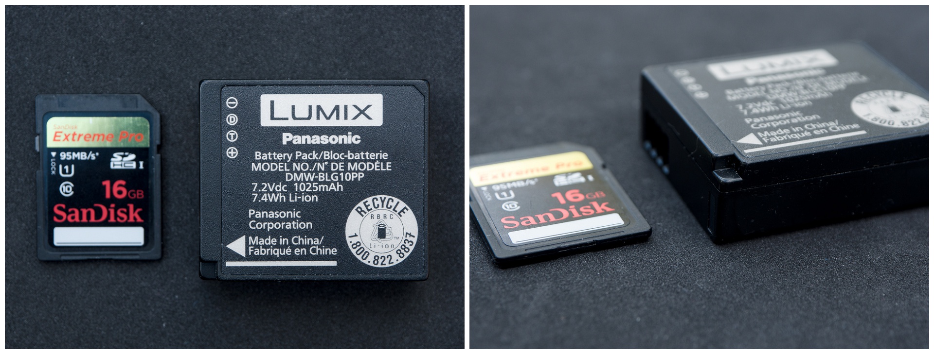 The Panasonic GX7 uses the BLG10 battery, the same used in GF6 and the new LX100