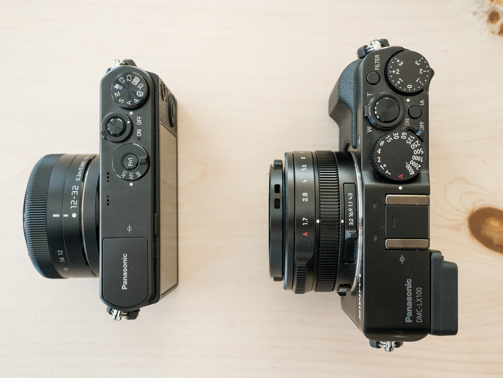 GM1 vs LX100.