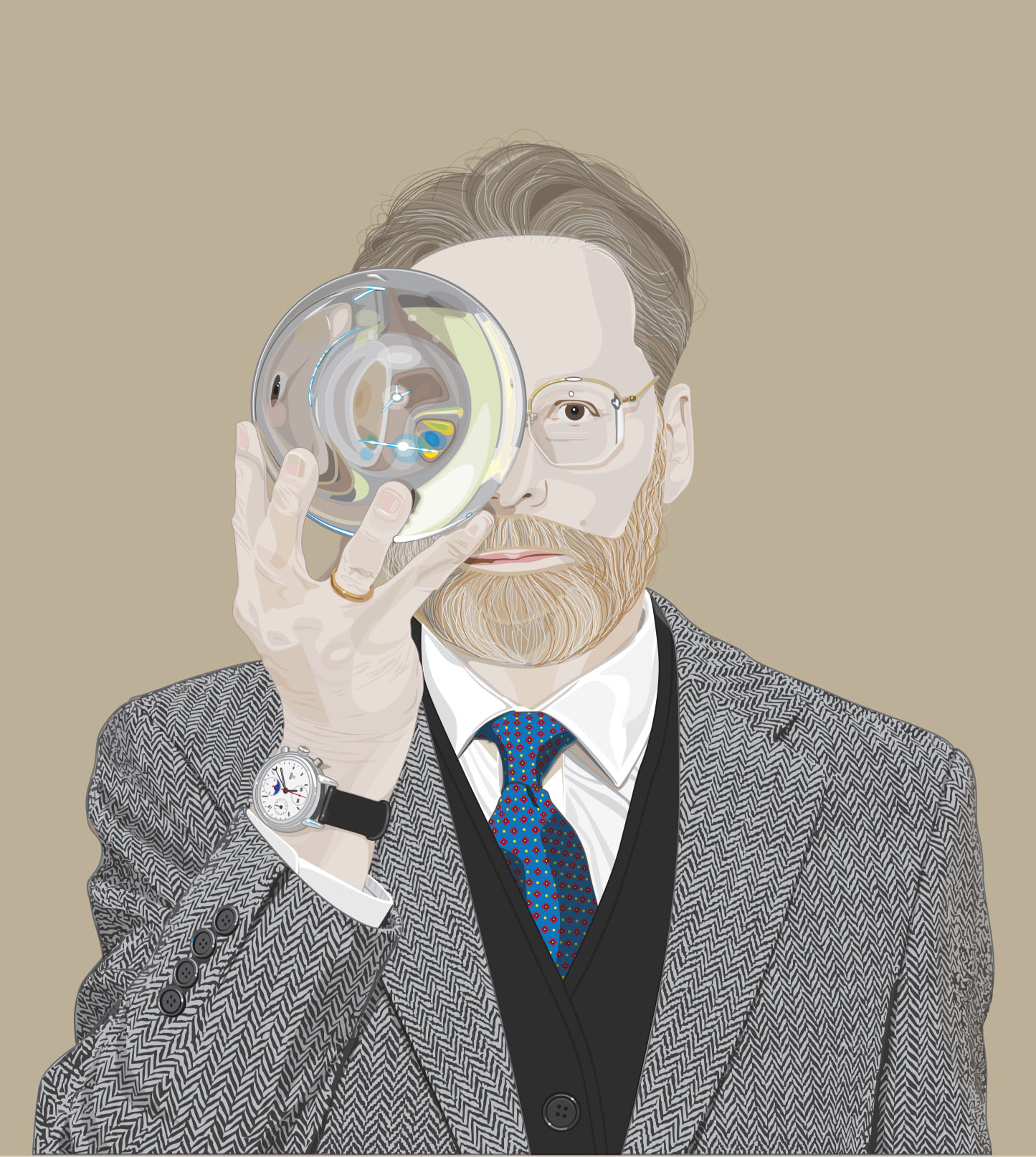 Self portrait. 