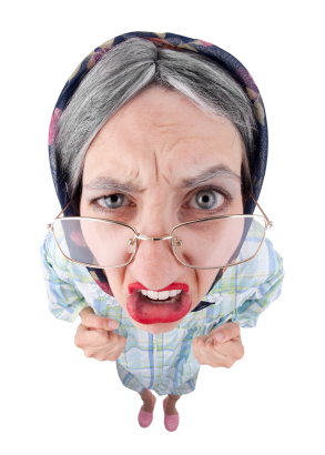 Angry Old Lady