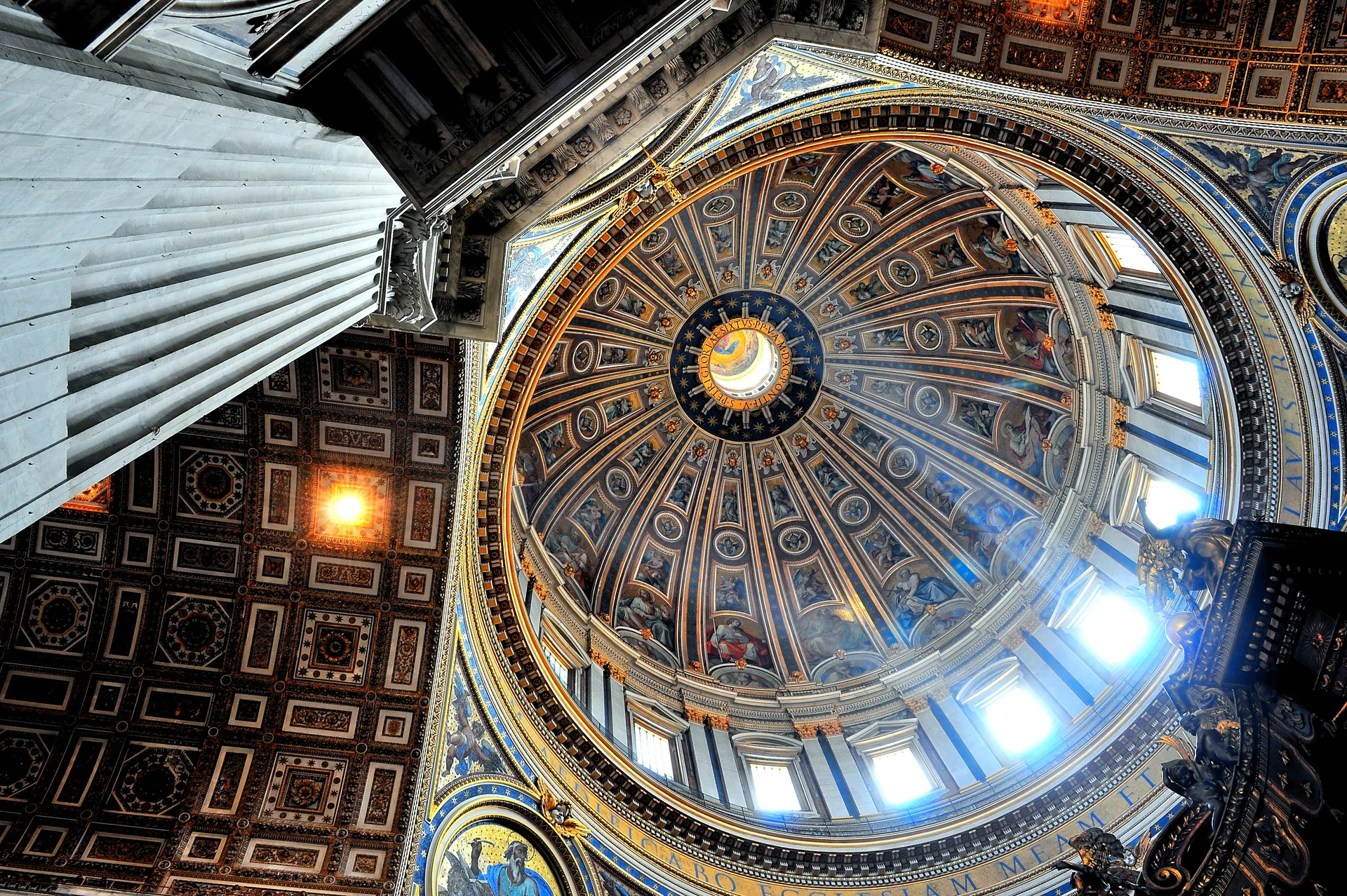Saint Peter’s dome interior by Angelo Ferraris from 500px.jpg