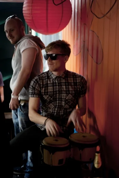 huxley & johnny cade. Uk producers. july 2011. CREDIT ZOË LOWER