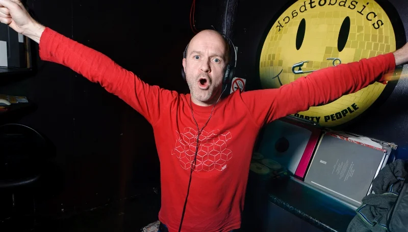 one of the originals. resident DJ James holroyd