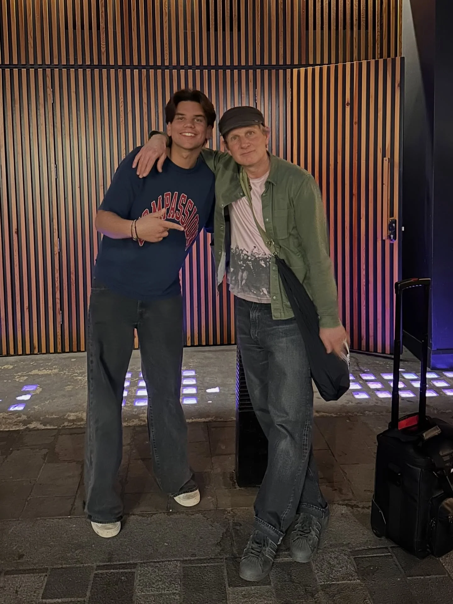 First ones in, last ones out
I love my 9-5, as long as it&rsquo;s 9pm-5am&hellip;

Leaving 17 Little Portland Street with @gabski___  after another memorable session with @heidilawden all night in The Studio. A perfect guest for our @openlabradio Bal